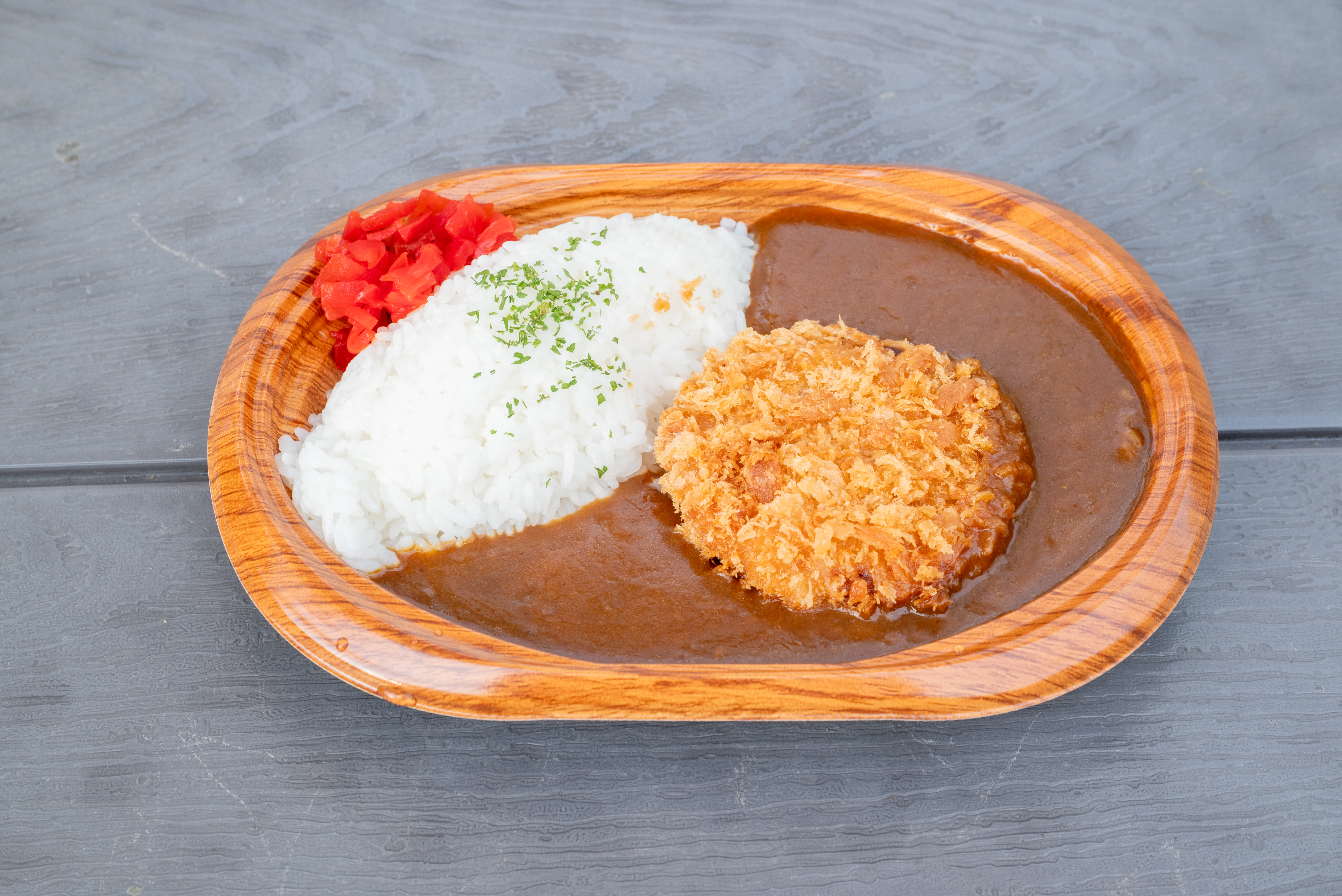 立川やわらとんメンチカツカレー